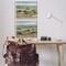 Stupell Industries Abstract Farm Field Landscape 2 pc Framed Giclee Wall Art Set Design by Tim Otoole
